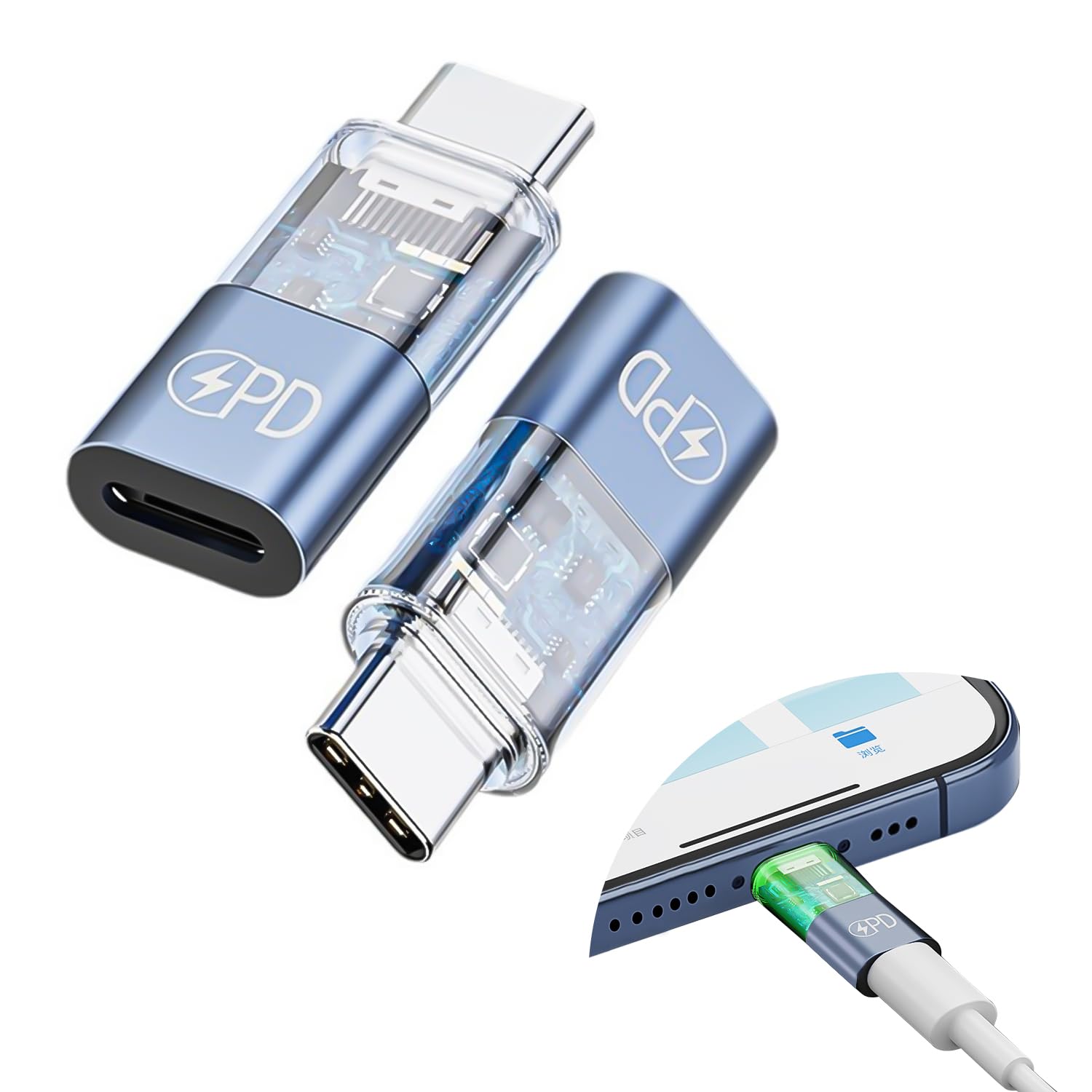 ライトニンク to USB-C 変換アダプタ PD60W急速充電 Amazon.co.jp: ライトニング タイプc 変換 PD60W急速充電 480Mbps高速